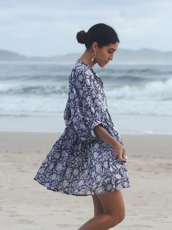 Bezauberndes Bohemian Mini Kleid für jeden Anlass