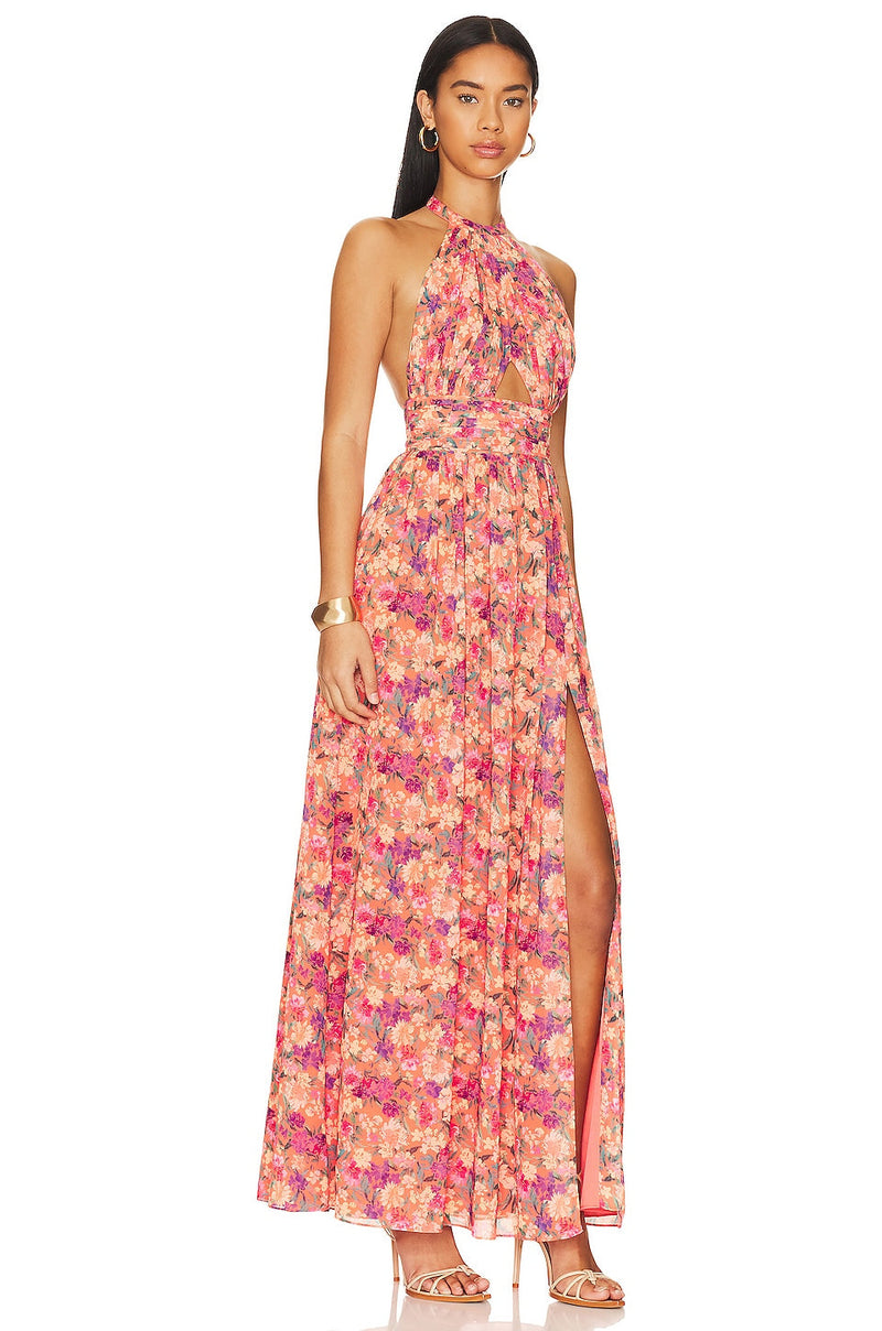Elegantes Lieselotte - Ärmelloses Maxi-Kleid mit Stil