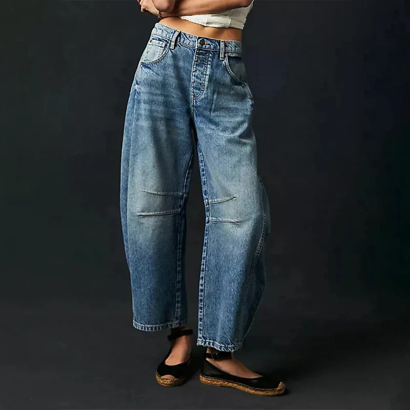 Silvana  Weit geschnittene Damen-Comfort-Jeans