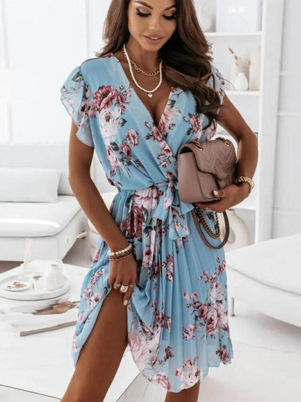 Schönes Rüschen-Minikleid für besondere Anlässe und mehr