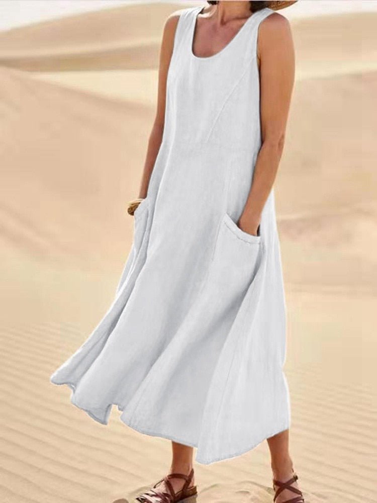 Bequemes Fließendes Kleid für dich mit Leichtem Stil