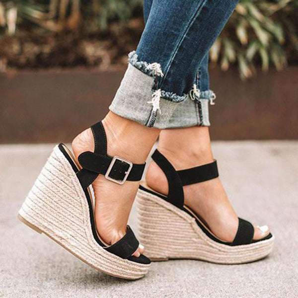 Bequeme und Leichte Keilsandalen für Damen für dich