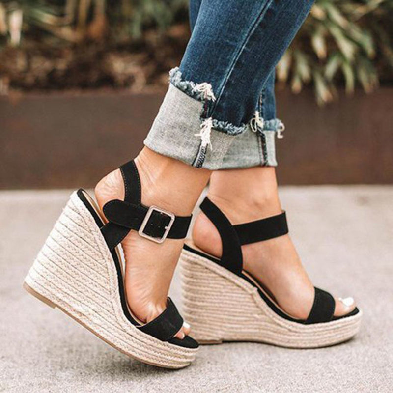 Bequeme und Leichte Keilsandalen für Damen für dich