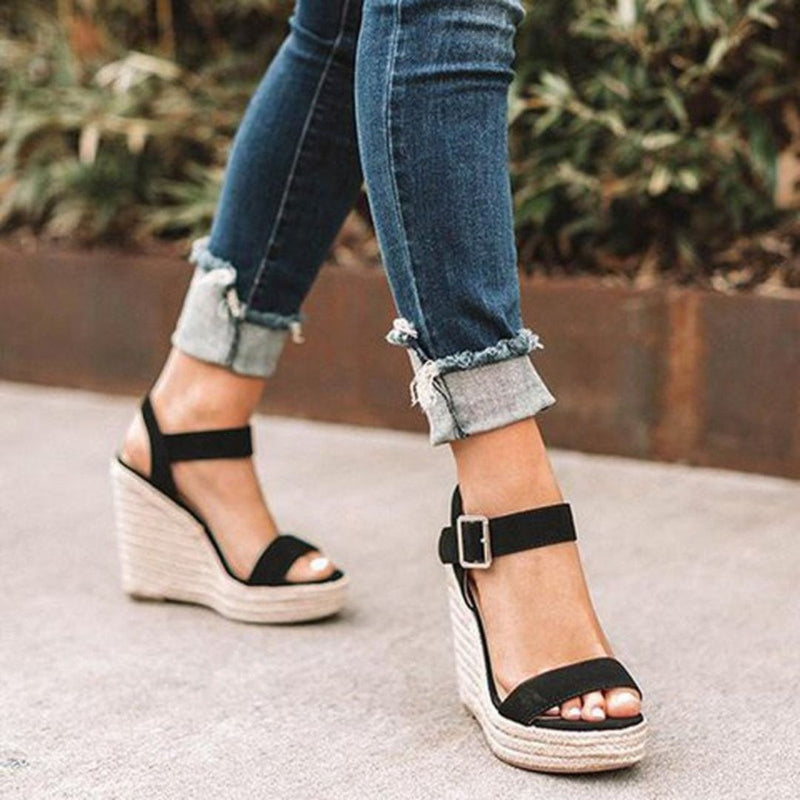 Bequeme und Leichte Keilsandalen für Damen für dich