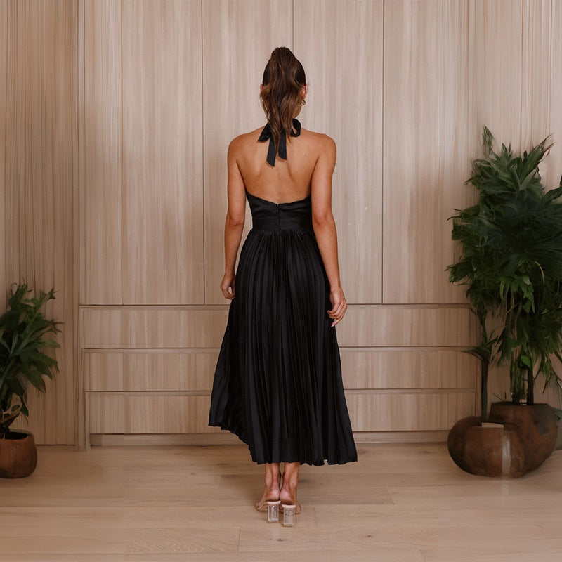 Elegantes Amelie Maxikleid für Damen mit Stickerei