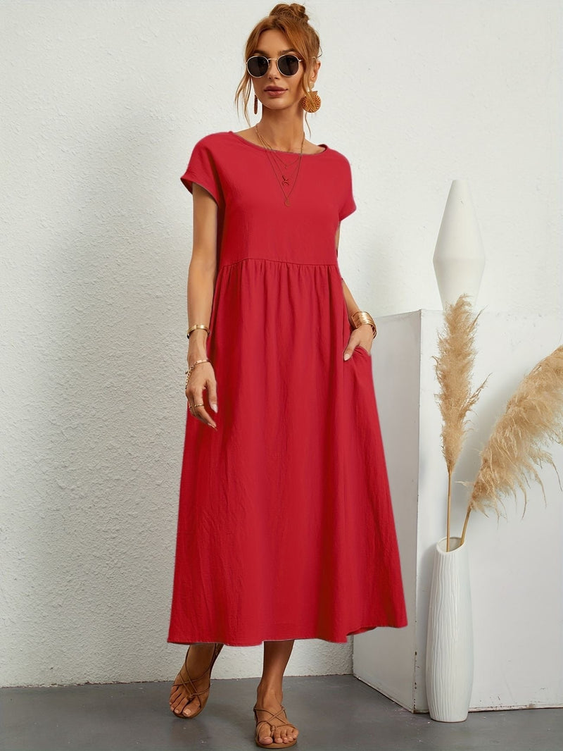 Bequemes Freizeitkleid für dich – Weiches und Schickes Kleid