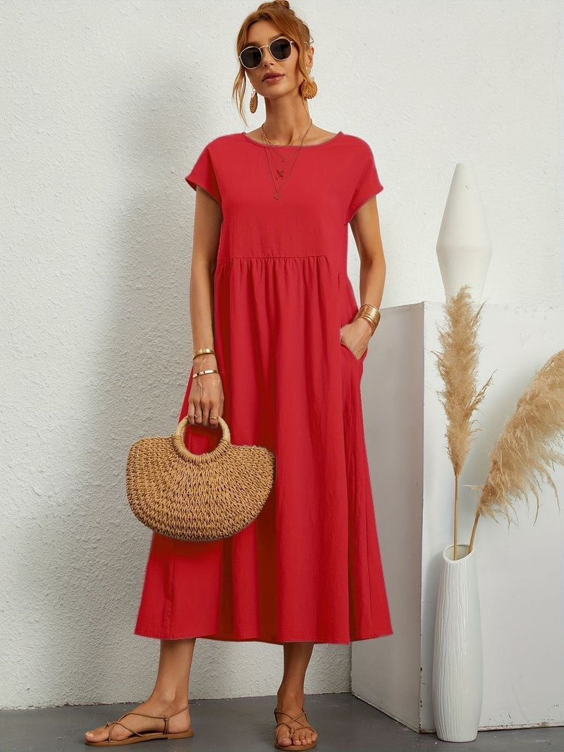Bequemes Freizeitkleid für dich – Weiches und Schickes Kleid