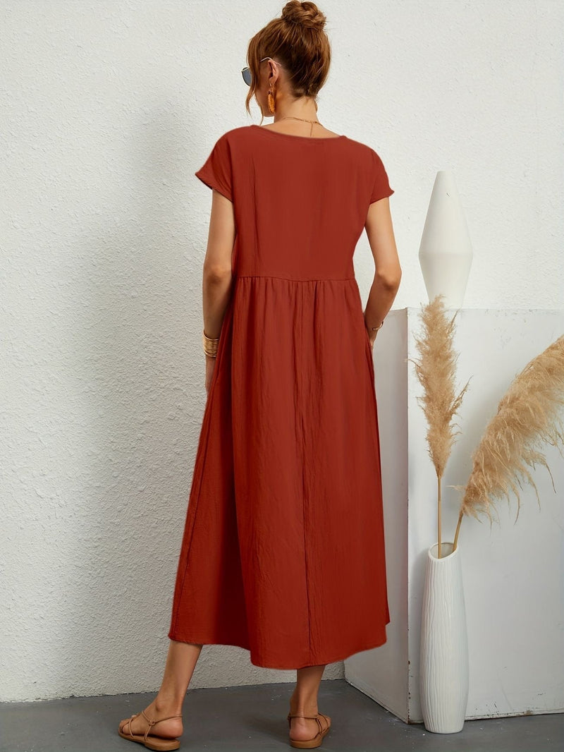 Bequemes Freizeitkleid für dich – Weiches und Schickes Kleid