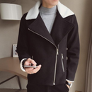 Elegante warme Jacke für Männer