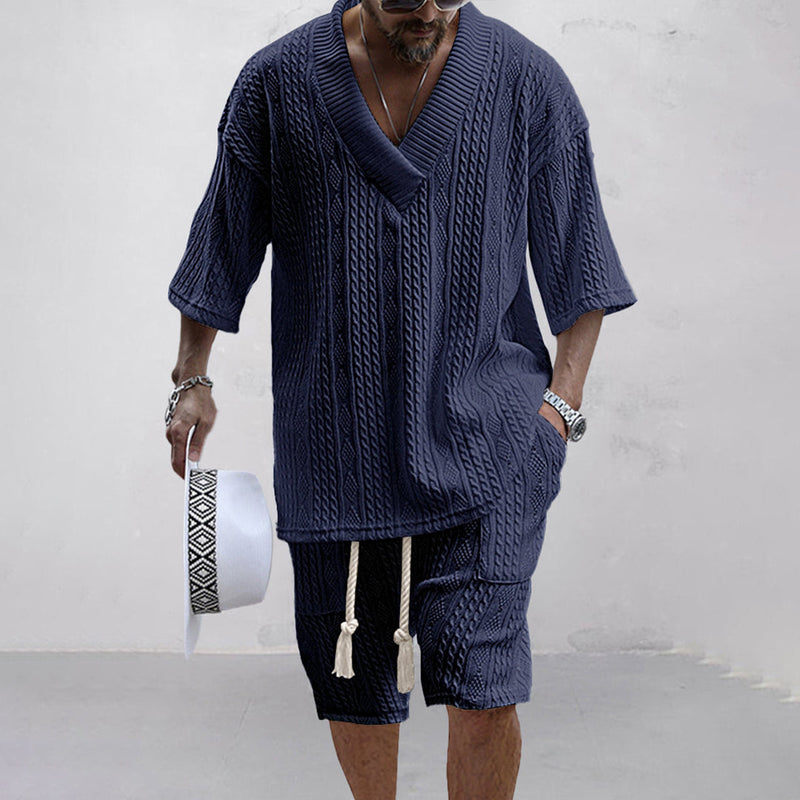 Stylisches, bequemes Shirt und Shorts-Set
