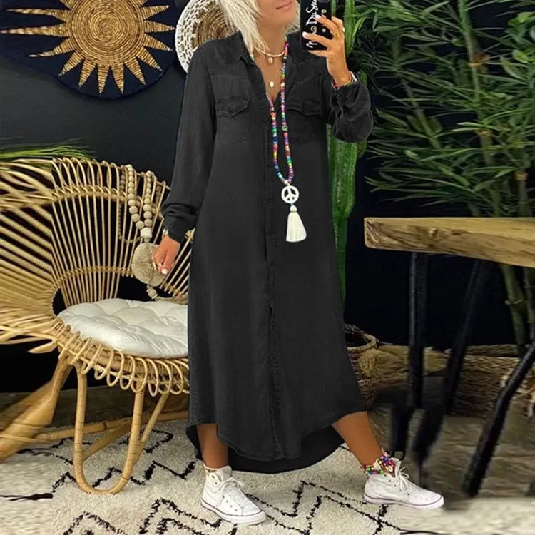 Bequemes Denim Kleid für heiße Sommertage für dich