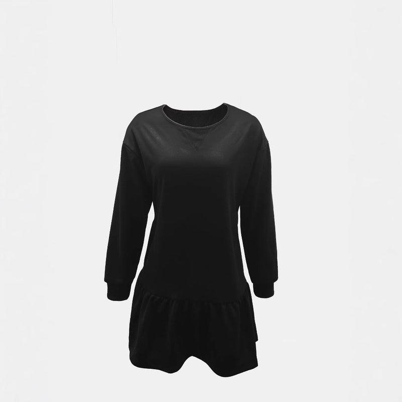 Eleganter Emma -Strick Spliced Lässiger Minirock für Frauen