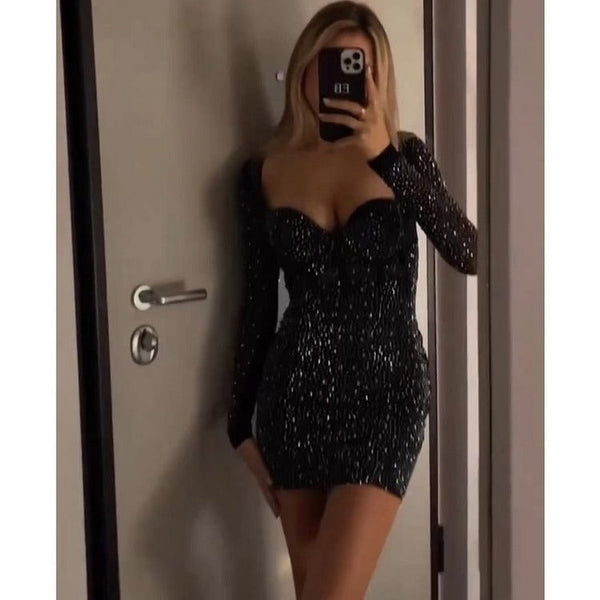 Elegantes Emma -Modernes Mini-Abendrockkleid für besondere Anlässe dd