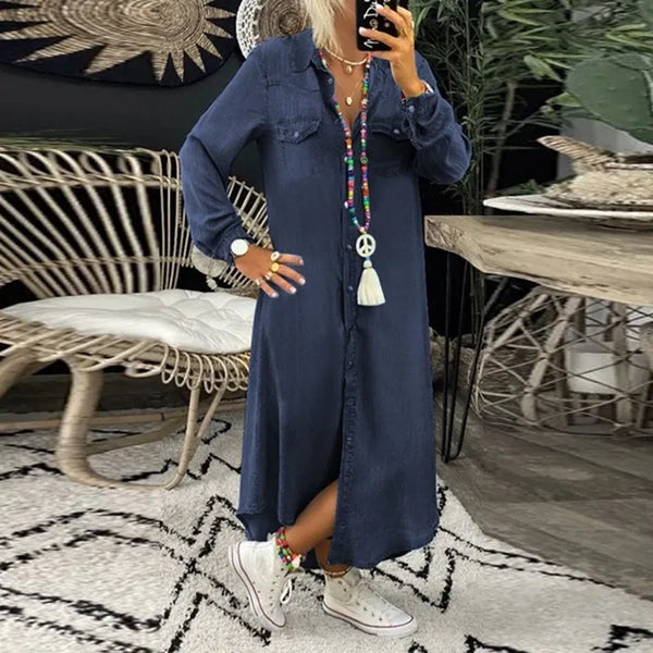 Bequemes Denim Kleid für heiße Sommertage für dich