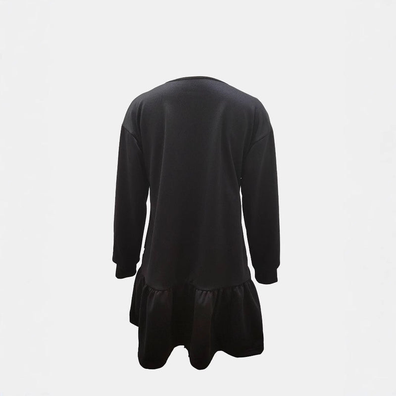 Eleganter Emma -Strick Spliced Lässiger Minirock für Frauen