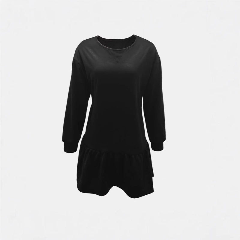Eleganter Emma -Strick Spliced Lässiger Minirock für Frauen