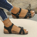 Bequeme Leichtes Kreuzriemen Sandalen für dich im Sommer