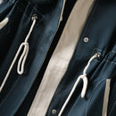 Geräumiger Langer Warmer Wasserdichtes Trench Mantel