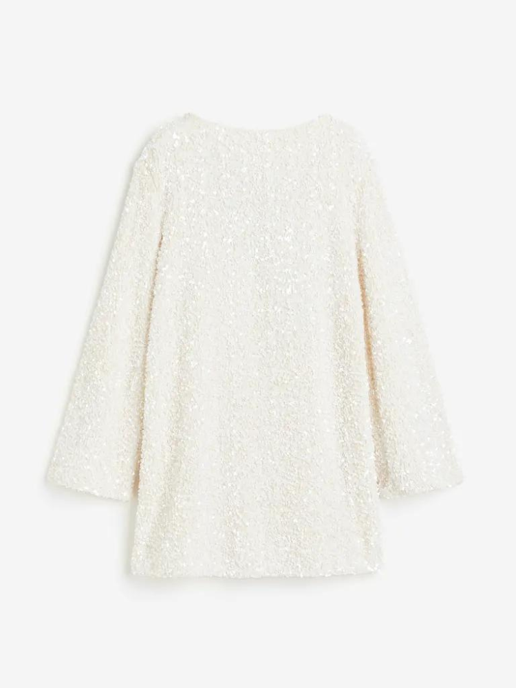 Elegantes Emma -Mini Festkleid mit Schleifenrücken für Feste dd