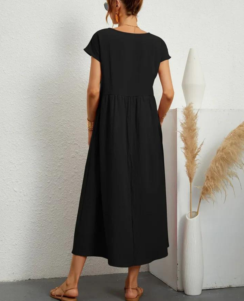 Bequemes Und Elegantes Kleid Aus Baumwolle Für Dich