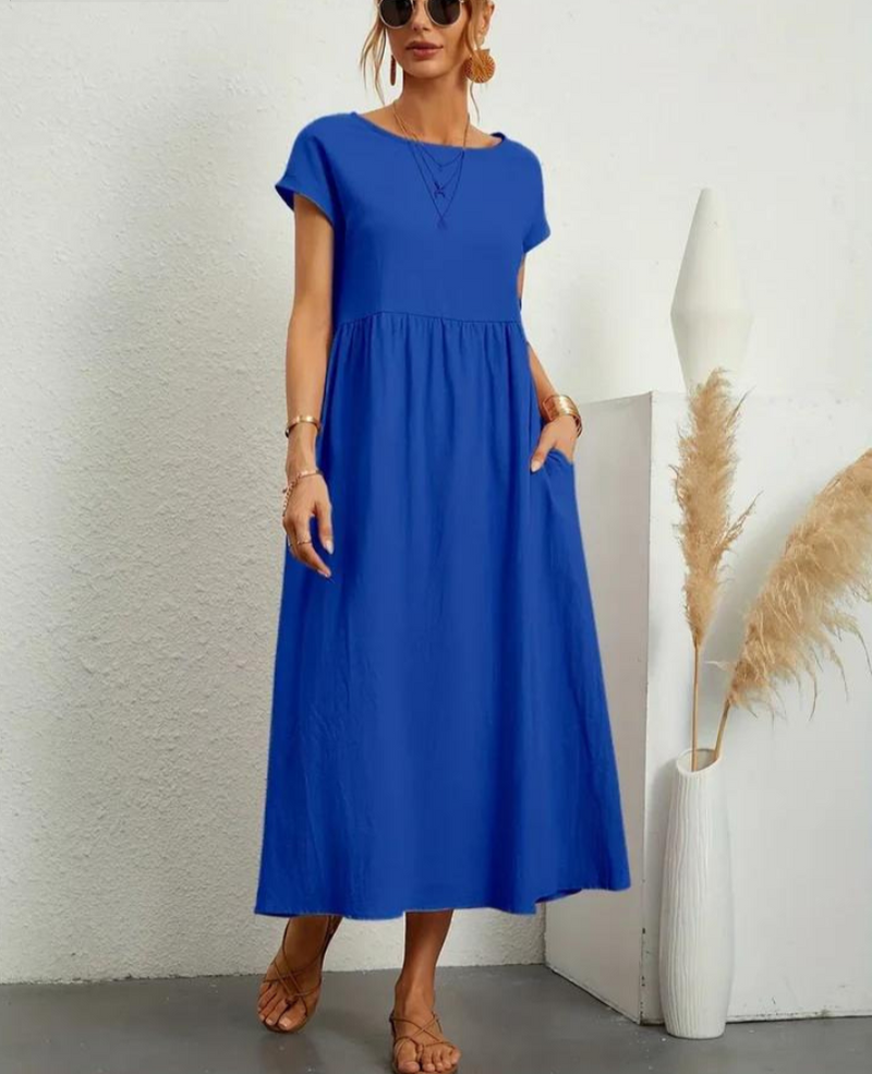 Bequemes Und Elegantes Kleid Aus Baumwolle Für Dich