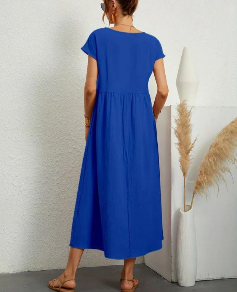 Bequemes Und Elegantes Kleid Aus Baumwolle Für Dich