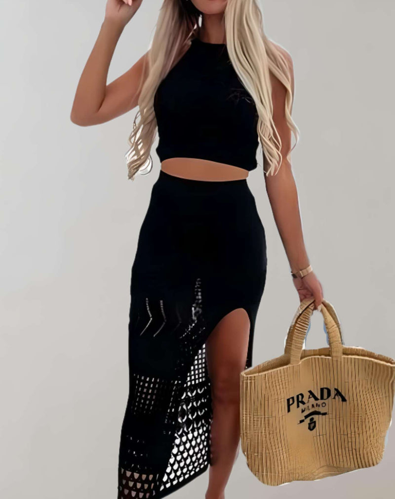 Weiches und Elegantes Ärmelloses Kleid für dich