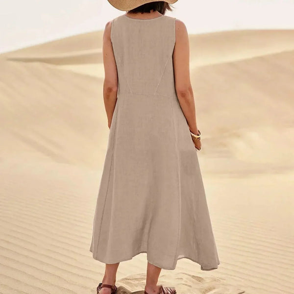 Weiches Sommer Taschenkleid für dich im Luftigen Stil