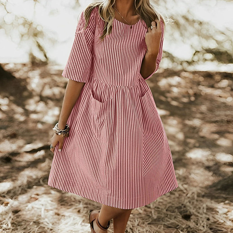 Warmes und Bequemes Freizeitkleid für jeden Tag