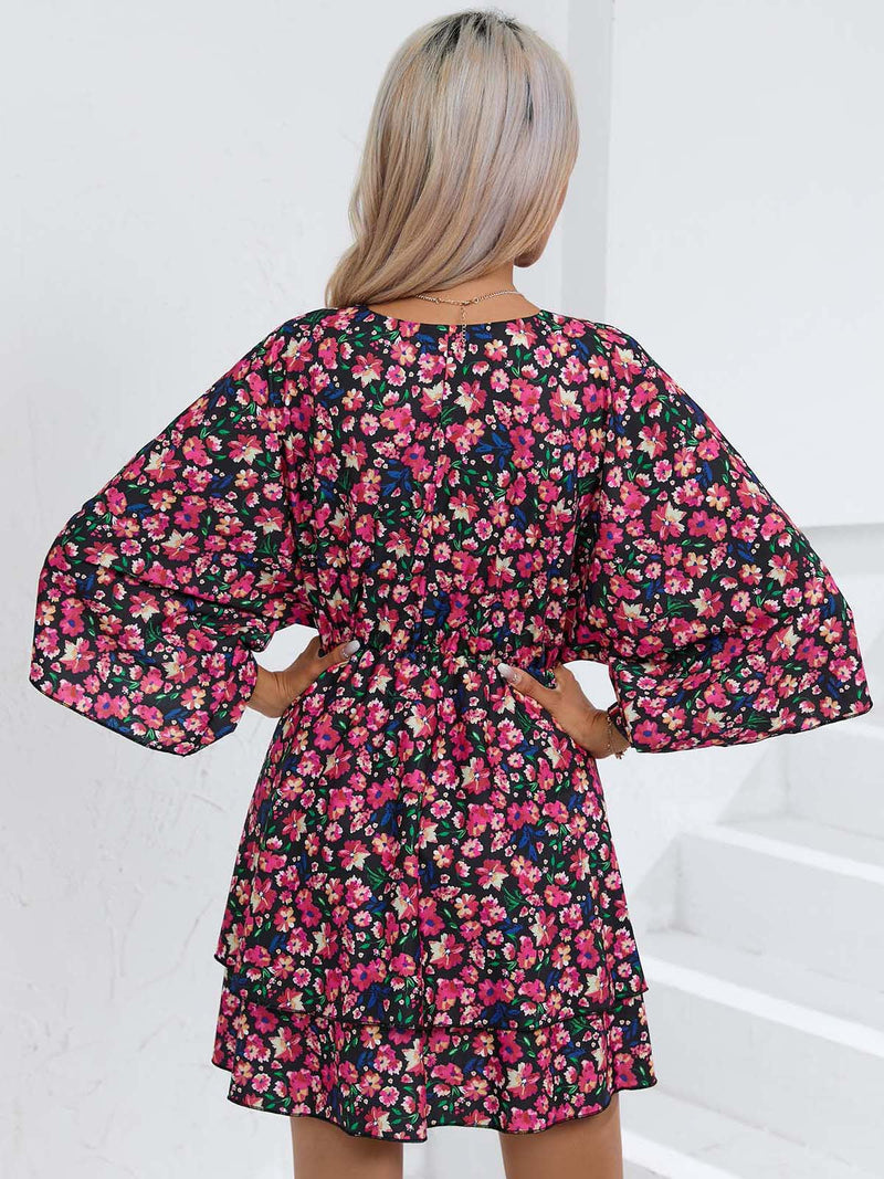 Elegantes Emma -Auslaufendes Mini Kleid für jeden Anlass