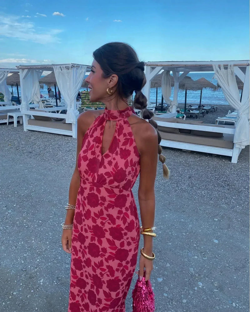 Warmes Kleid mit Rosen für dich – Bequem und Schön