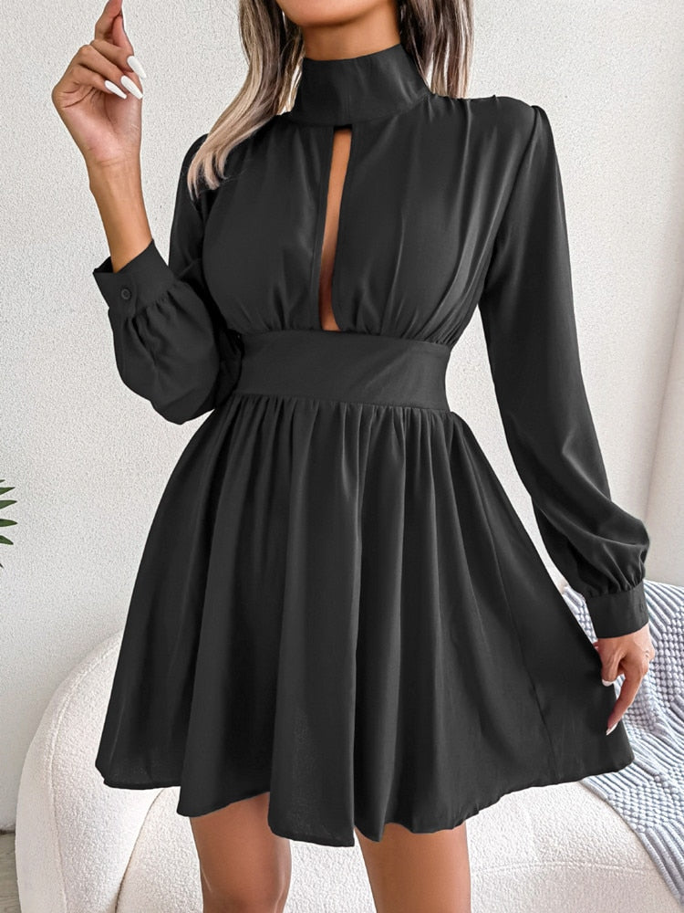 Elegantes Emma -A-Linie Mini Kleid für besondere Anlässe