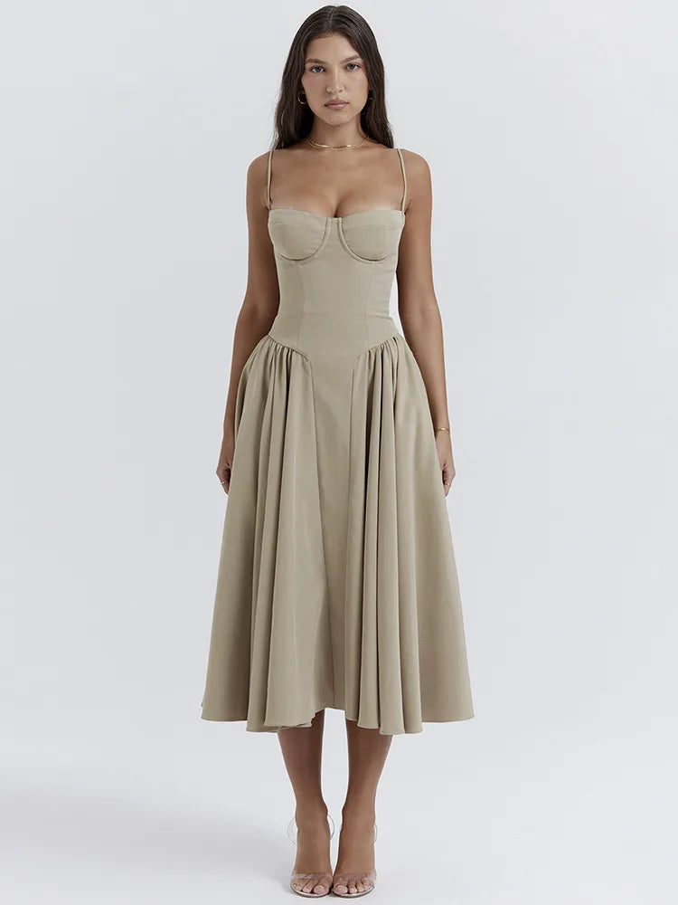 Schönes Leichtes Kleid mit vollem Rock für dich