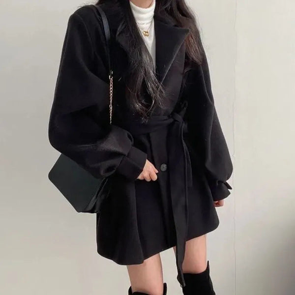 Weiches und stilvolles Winterkleid für dich im Winter