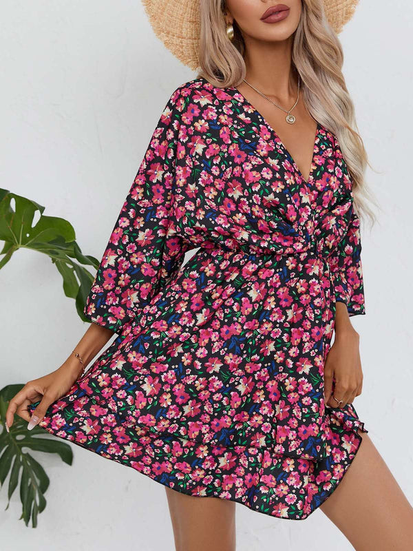Elegantes Emma -Auslaufendes Mini Kleid für jeden Anlass
