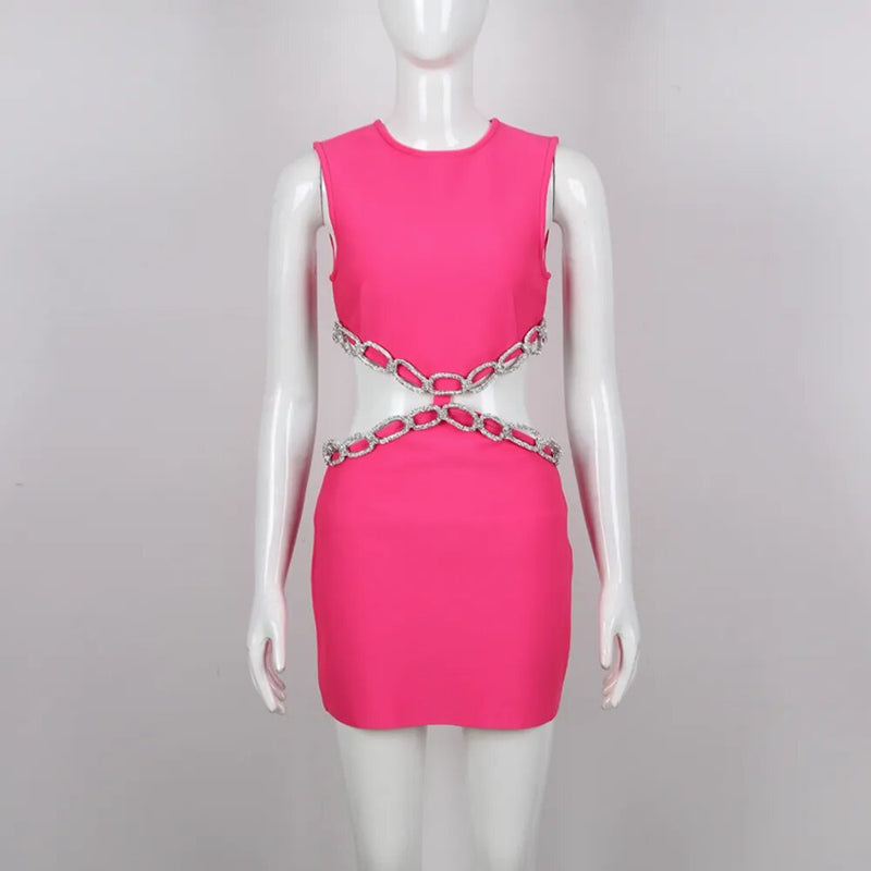 Elegantes Emma- Enges Schwarzes Minikleid für Damen