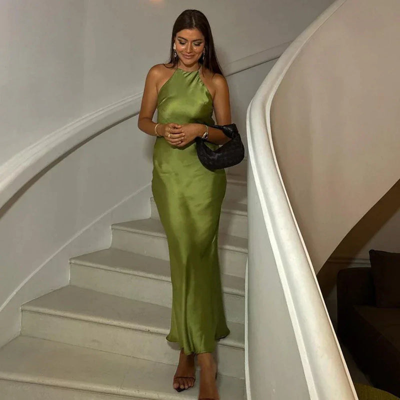 Elegantes Leinenkleid für dich, wunderbar leicht und schick