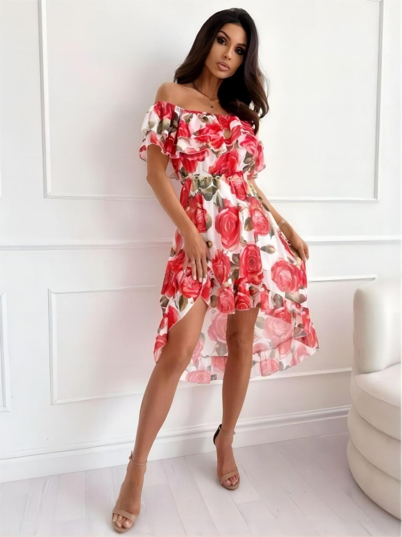 Elegantes Emma -Off-shoulder Mini Kleid für besondere Anlässe