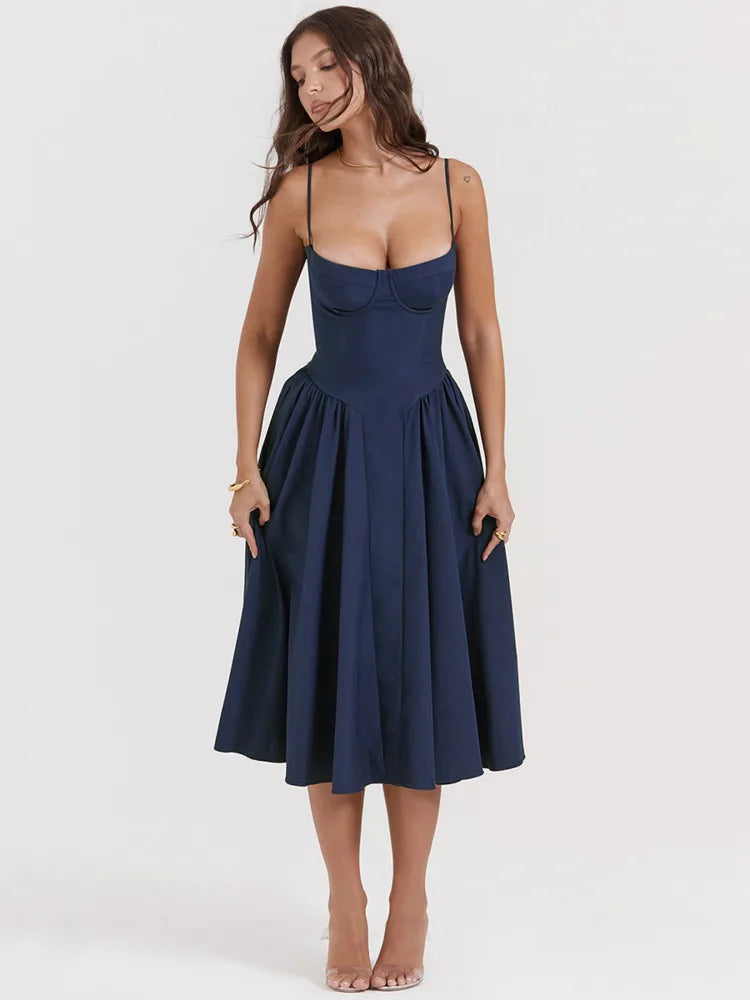 Schönes Leichtes Kleid mit vollem Rock für dich