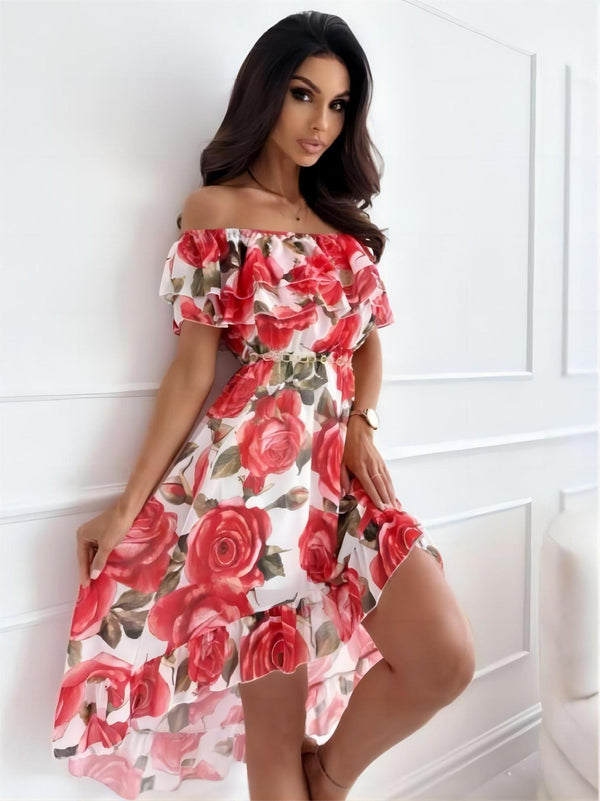 Elegantes Emma -Off-shoulder Mini Kleid für besondere Anlässe