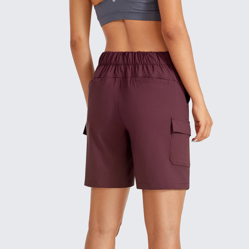 Emilia – Stylische Cargo-Shorts mit Gürtel für einen lässigen Look