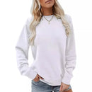 Warmer Weiches Winter Muster Elegante Damen Sweatshirt