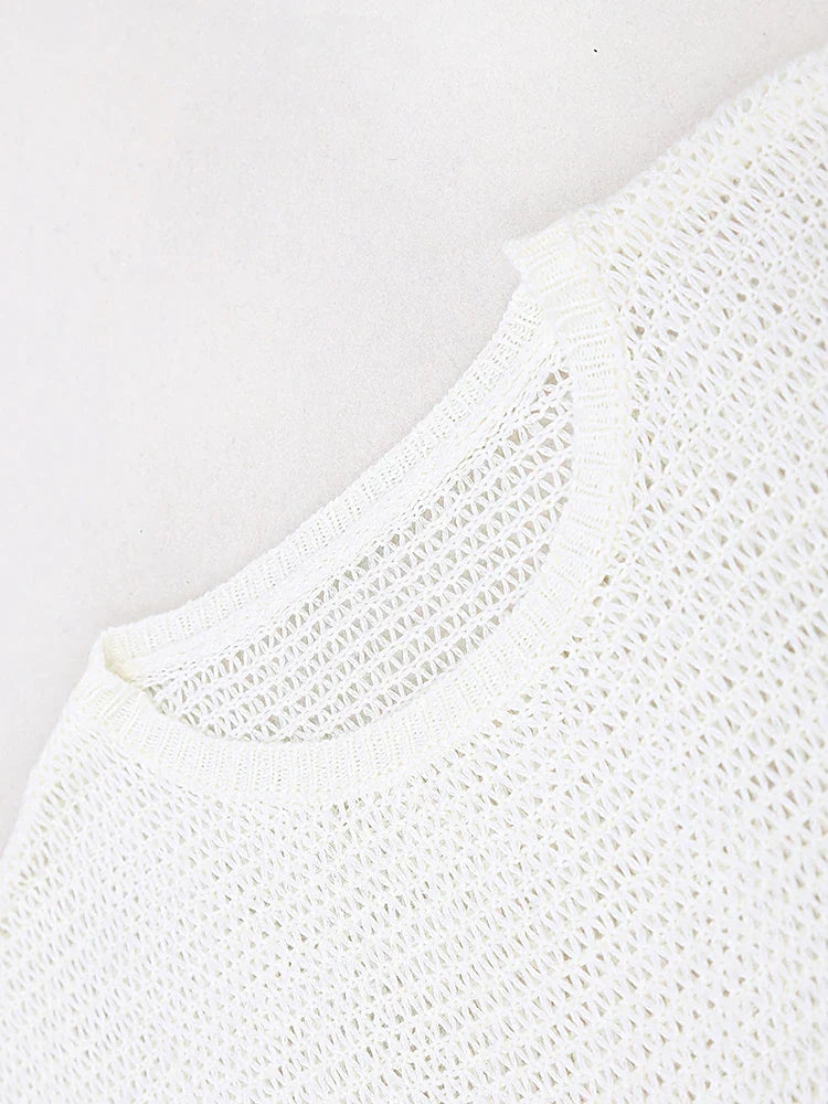 Elegantes Boho Strick Sommerkleider für dich im Trend