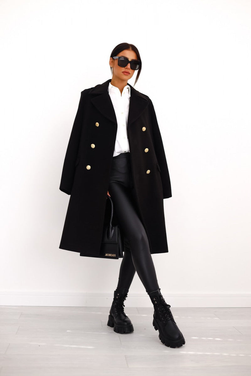 Warmer Langmantel Für Damen Stilvoll Eleganter Mantel