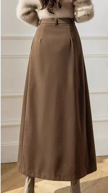 Monika - Eleganter Damenrock aus Wolle für stilvolle Auftritte