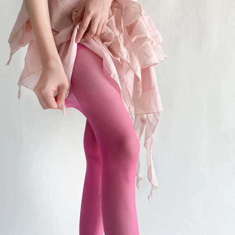 Weiche Schlanke Bunte Farben Damen Bequeme Strumpfhose