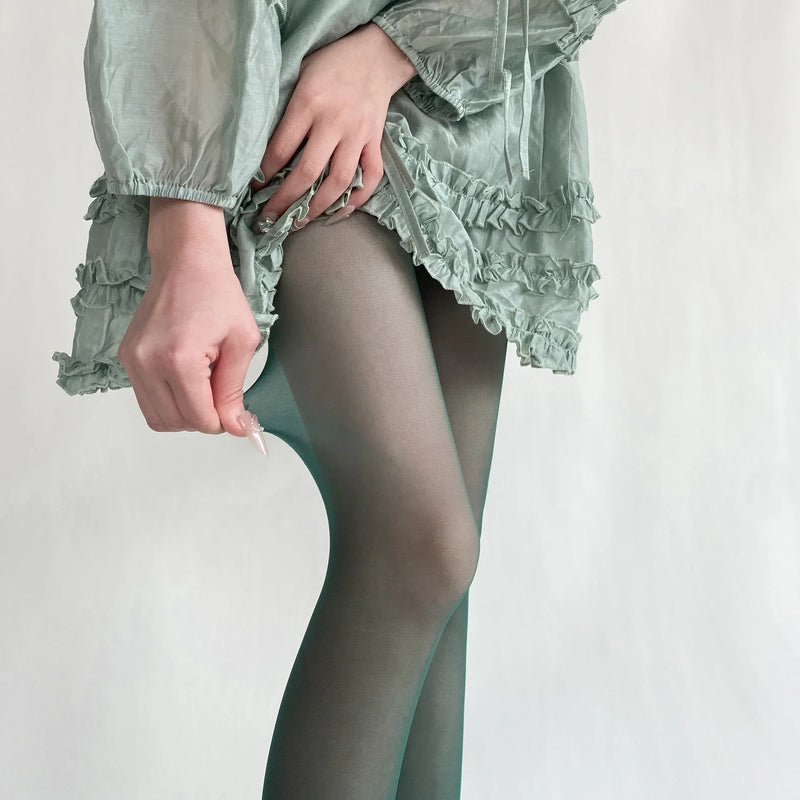 Weiche Schlanke Bunte Farben Damen Bequeme Strumpfhose