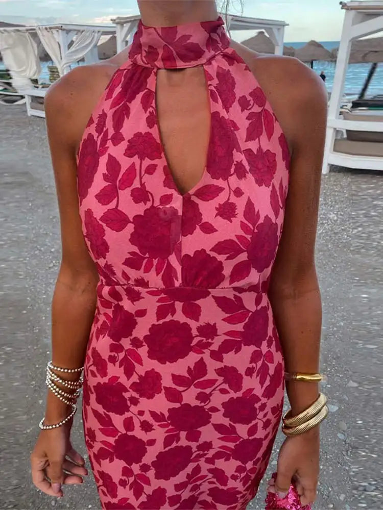 Warmes Kleid mit Rosen für dich – Bequem und Schön