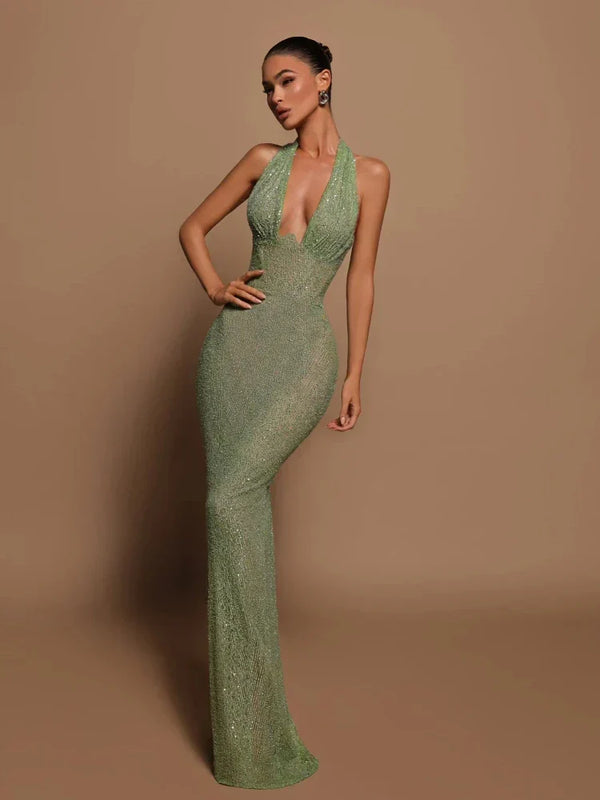 Elegantes Maxi-Kleid für Damen im stilvollen Design