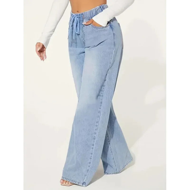 Bequeme Lockere Baggy Jeans Für Damen Alltag Jeans